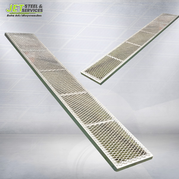 Walkway Solar Roof ทางเดินบนหลังคาเหล็กปูแผงโซลาร์เซลล์จาก Jet Steel